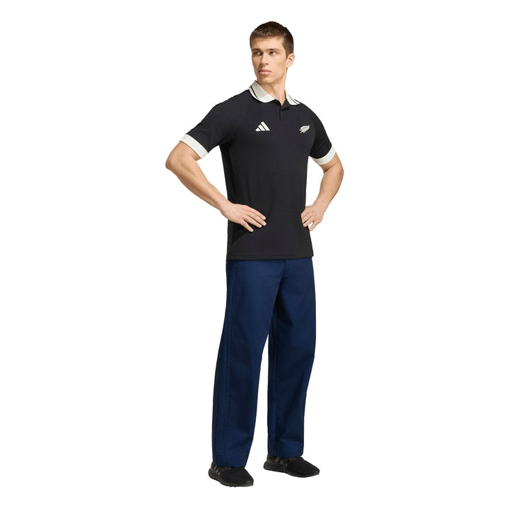 adidas New Zealand All Blacks Leisurewear Polo Heren Zwart
