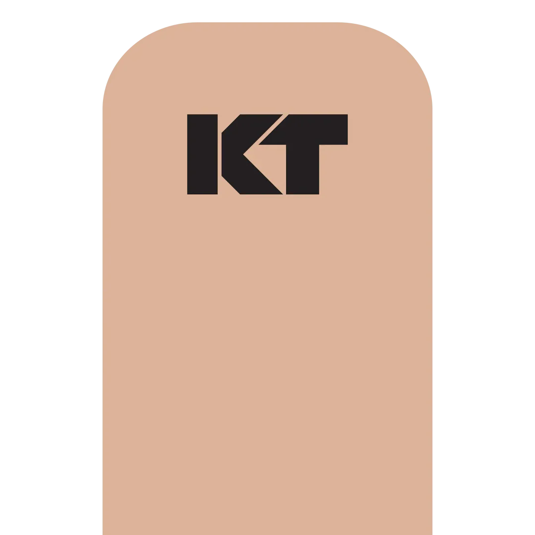 KT Tape Original Pre-Cut (5 x 25 cm) – 20 Strips – 5 Metres