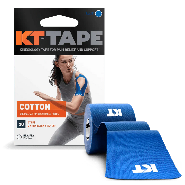 KT Tape Original Pre-Cut (5 x 25 cm) – 20 Strips – 5 Metres