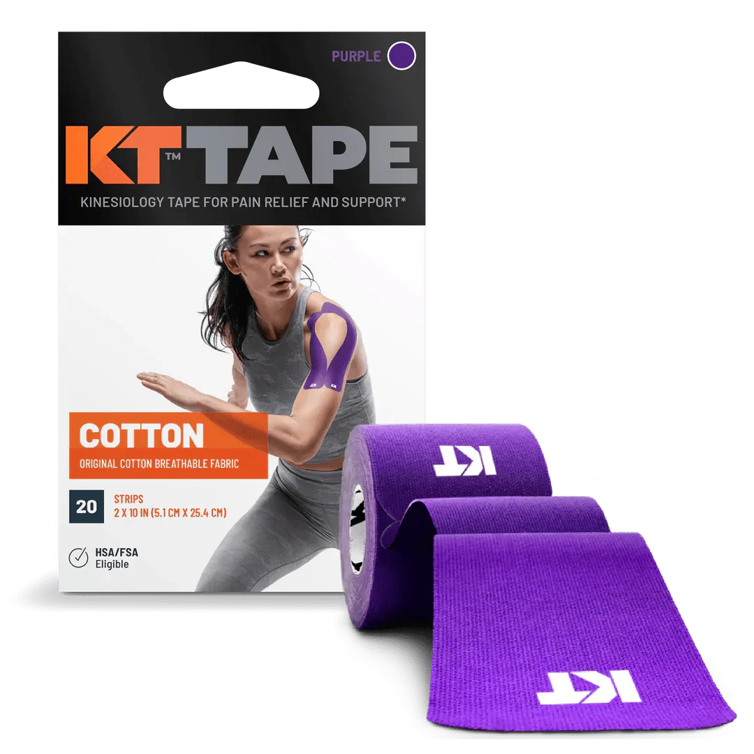 KT Tape Original Pre-Cut (5 x 25 cm) – 20 Strips – 5 Metres