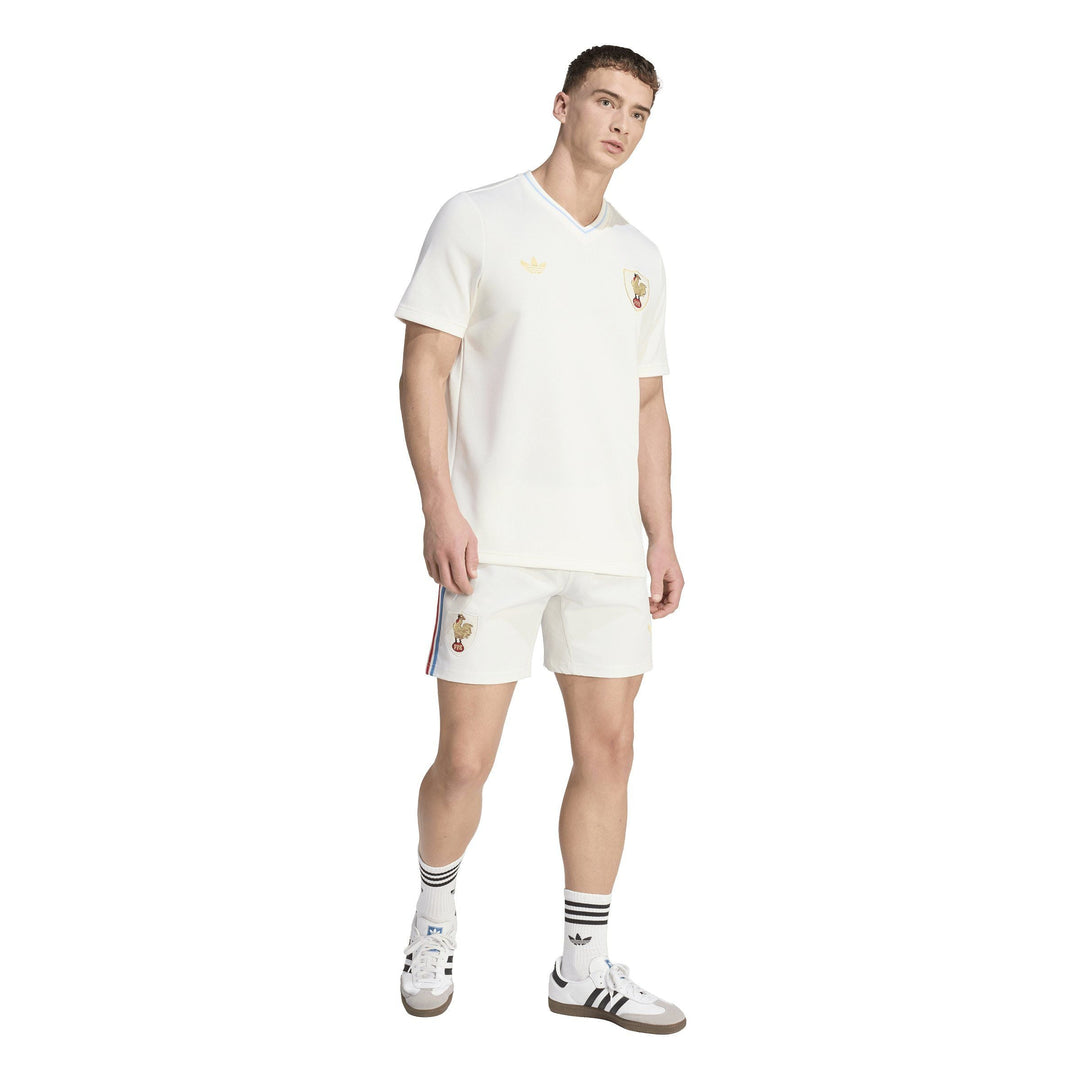 adidas Frankrijk Crunch Rugby Pre Match Rugby Shirt Senior