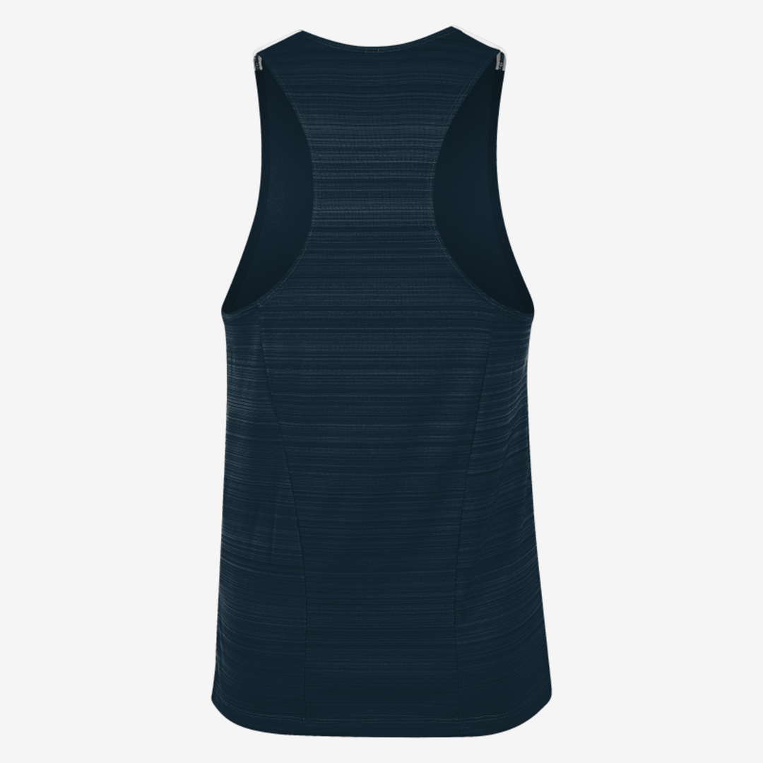 Canotta Nike Dry Miler da uomo blu navy