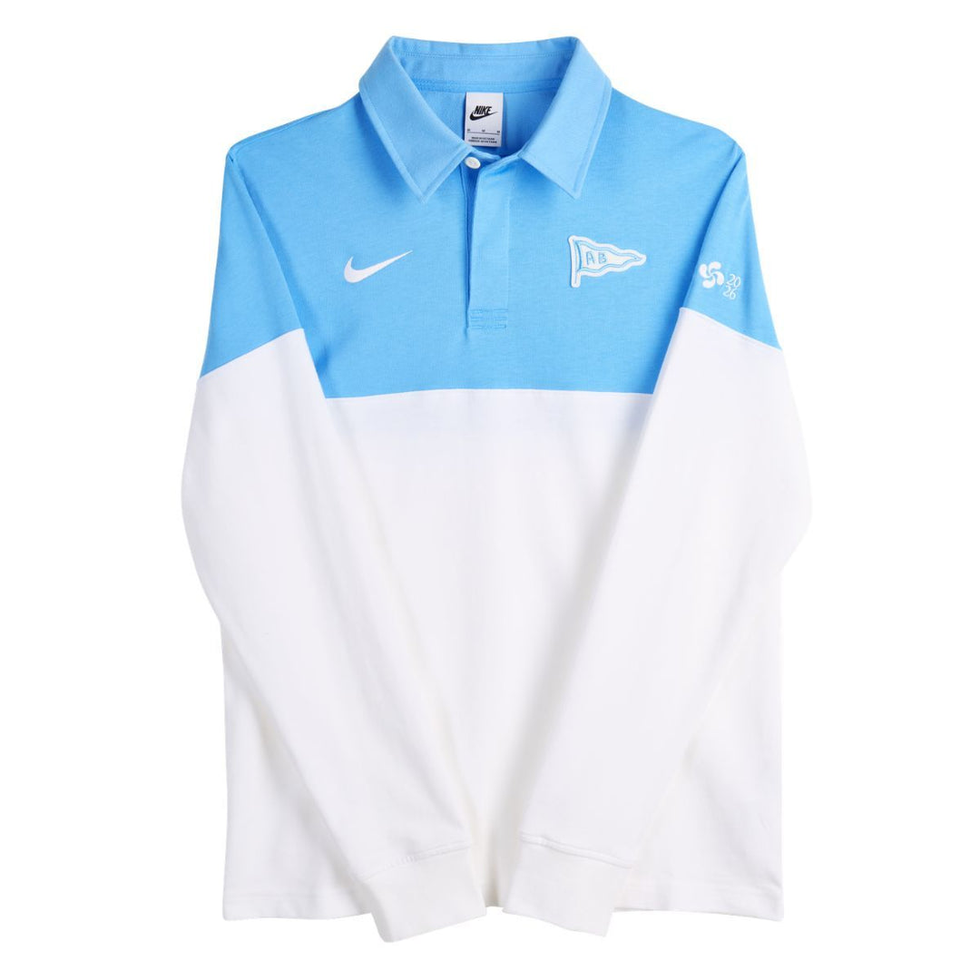 Nike Aviron Bayonnais Rugby Heritage LS Polo Heren