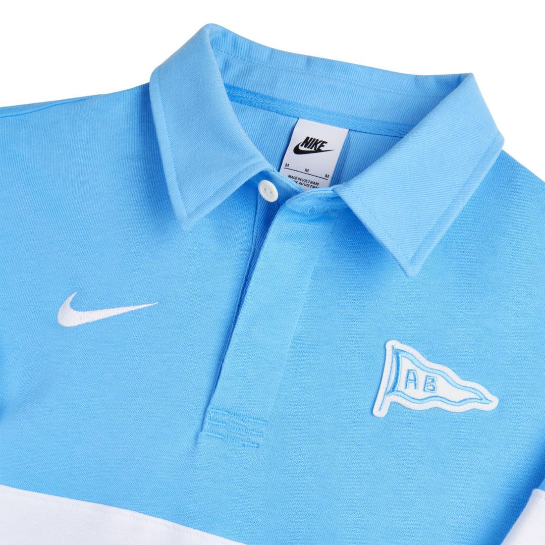 Nike Aviron Bayonnais Rugby Heritage LS Polo Heren
