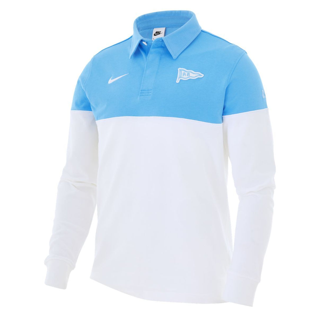 Nike Aviron Bayonnais Rugby Heritage LS Polo Heren