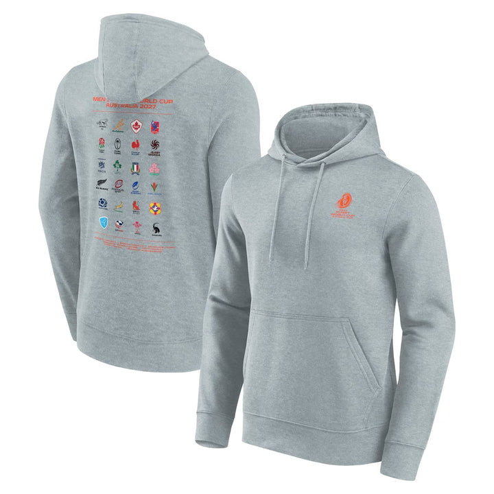 Rugby World Cup 2027 Unions Graphic Hoodie Heren Grijs