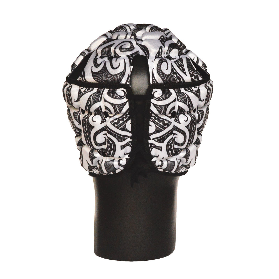 Caschetto Impact Rugby Tribal White
