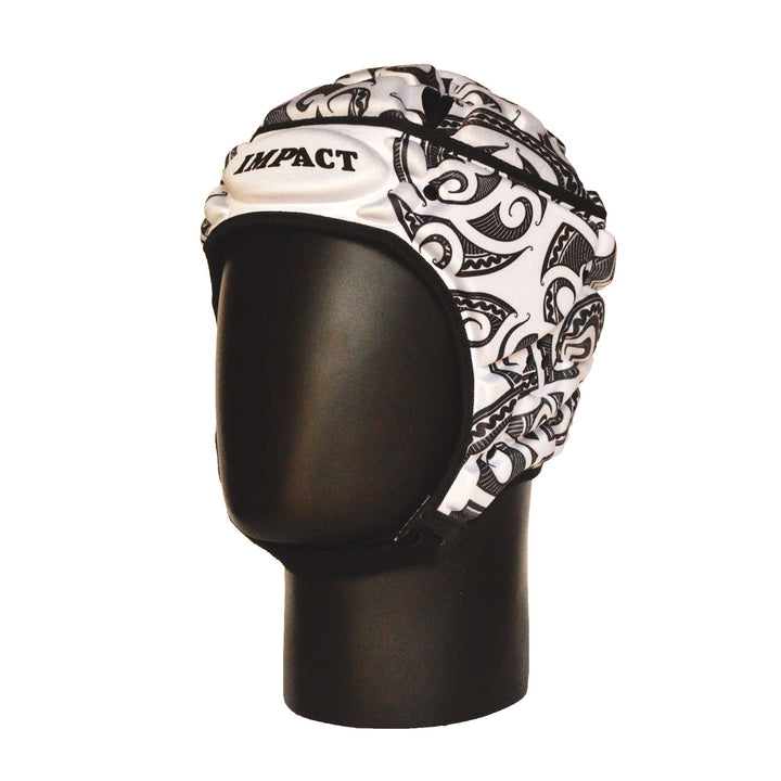 Caschetto Impact Rugby Tribal White