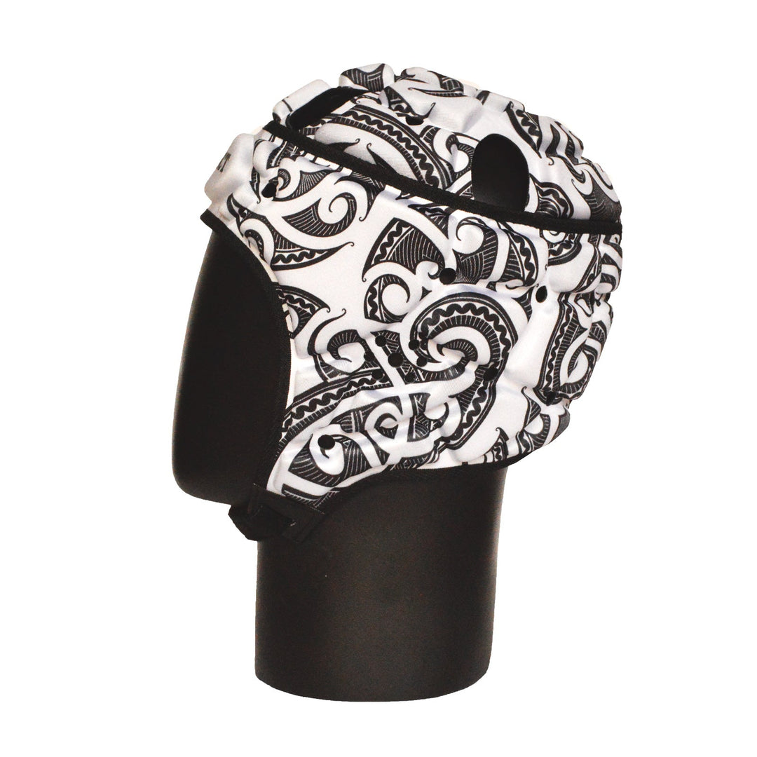 Caschetto Impact Rugby Tribal White